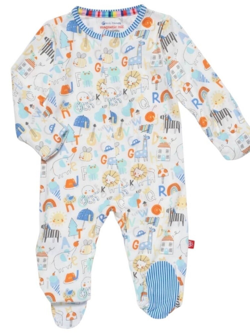 Magnetic Me Alpha Pop Footie 3-6 Mo.s NWT
